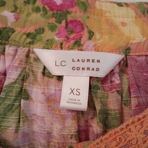 Lauren Conrad Floral Shirt